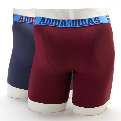 Men's adidas 2-pack ClimaCool Solid Boxer Briefs