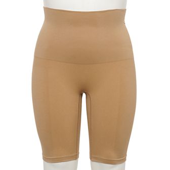 Plus Size Lunaire Firm Control Shapewear High-Waist Thigh Slimmer 3254HL