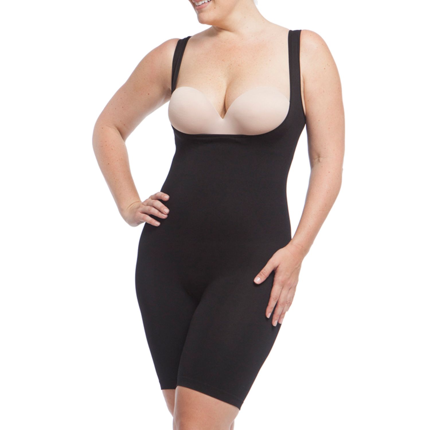 plus size low back shapewear