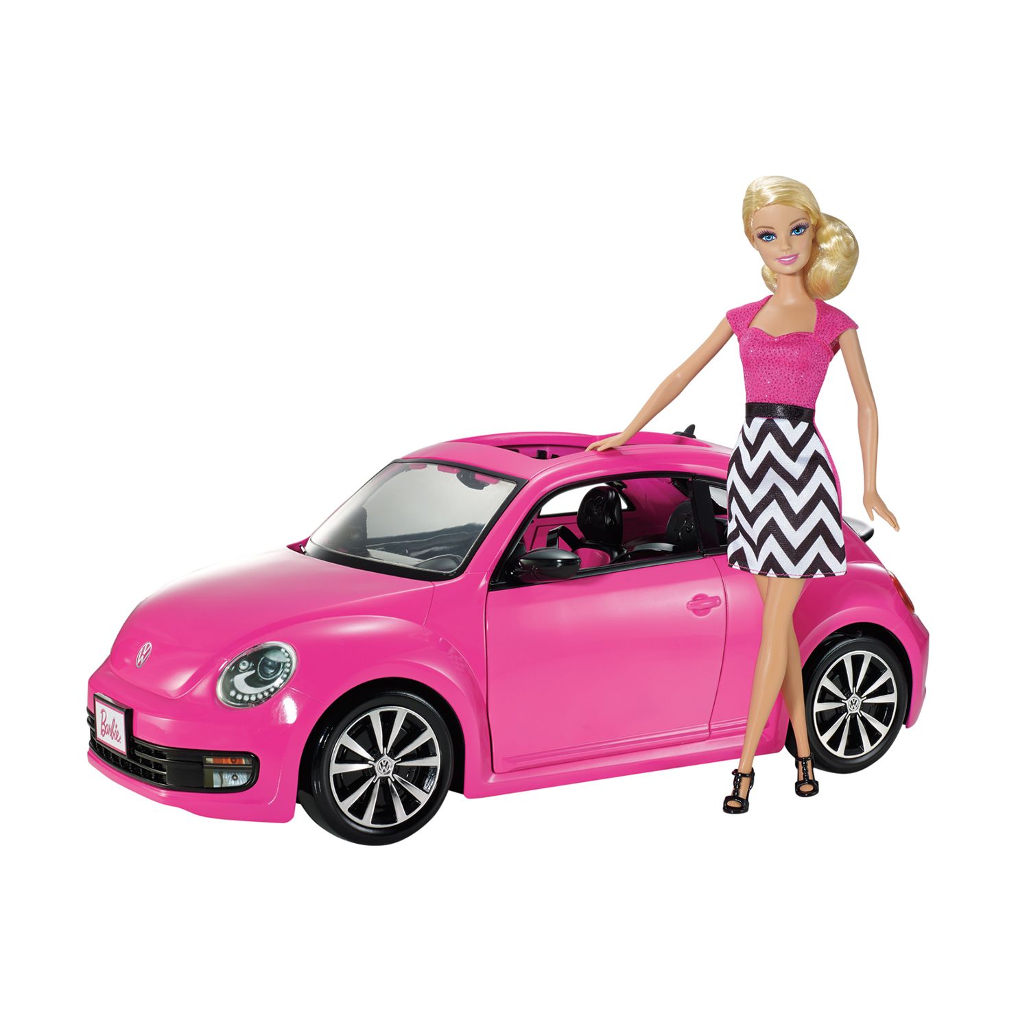 barbie yellow volkswagen beetle