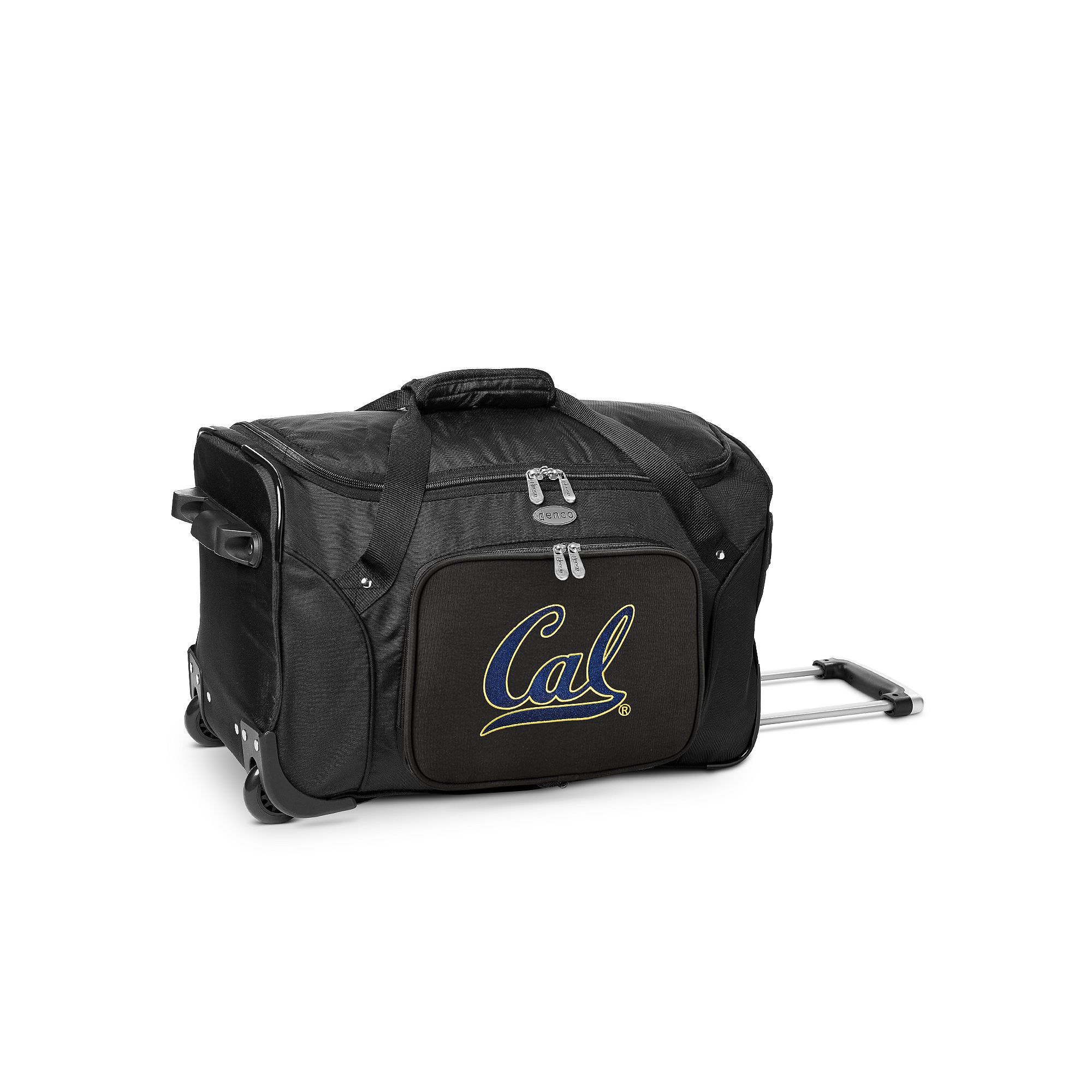 Denco Cal Golden Bears 22-Inch Wheeled Duffel Bag, Team