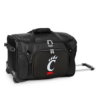 Denco Cincinnati Bearcats 22-Inch Wheeled Duffel Bag