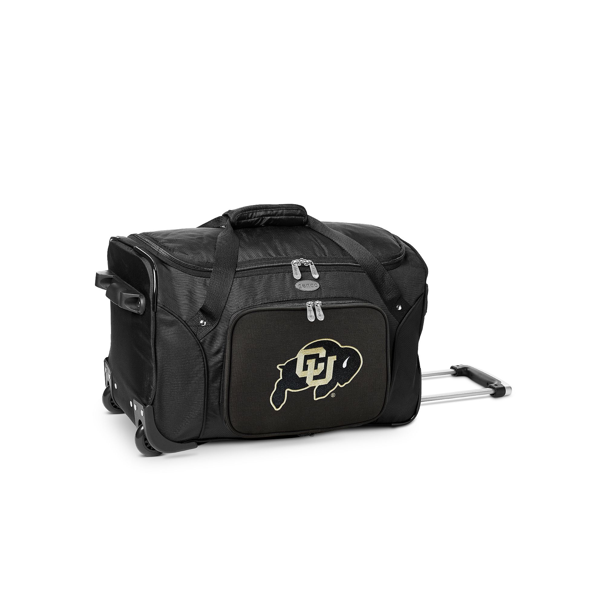 Denco Colorado Buffaloes 22-Inch Wheeled Duffel Bag, Team