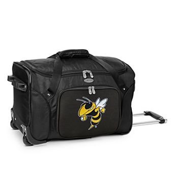 Denco Georgia Tech Yellow Jackets 22-Inch Wheeled Duffel Bag