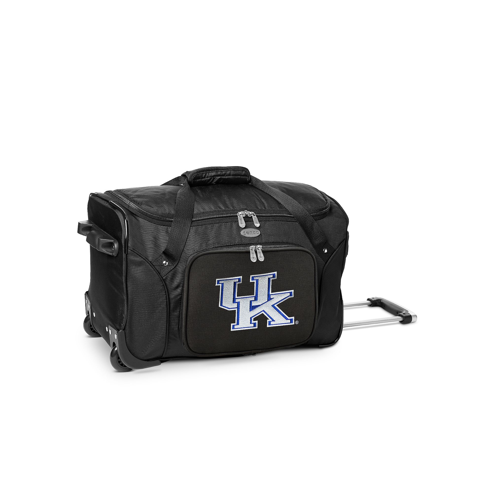Denco Kentucky Wildcats 22-Inch Wheeled Duffel Bag, Team