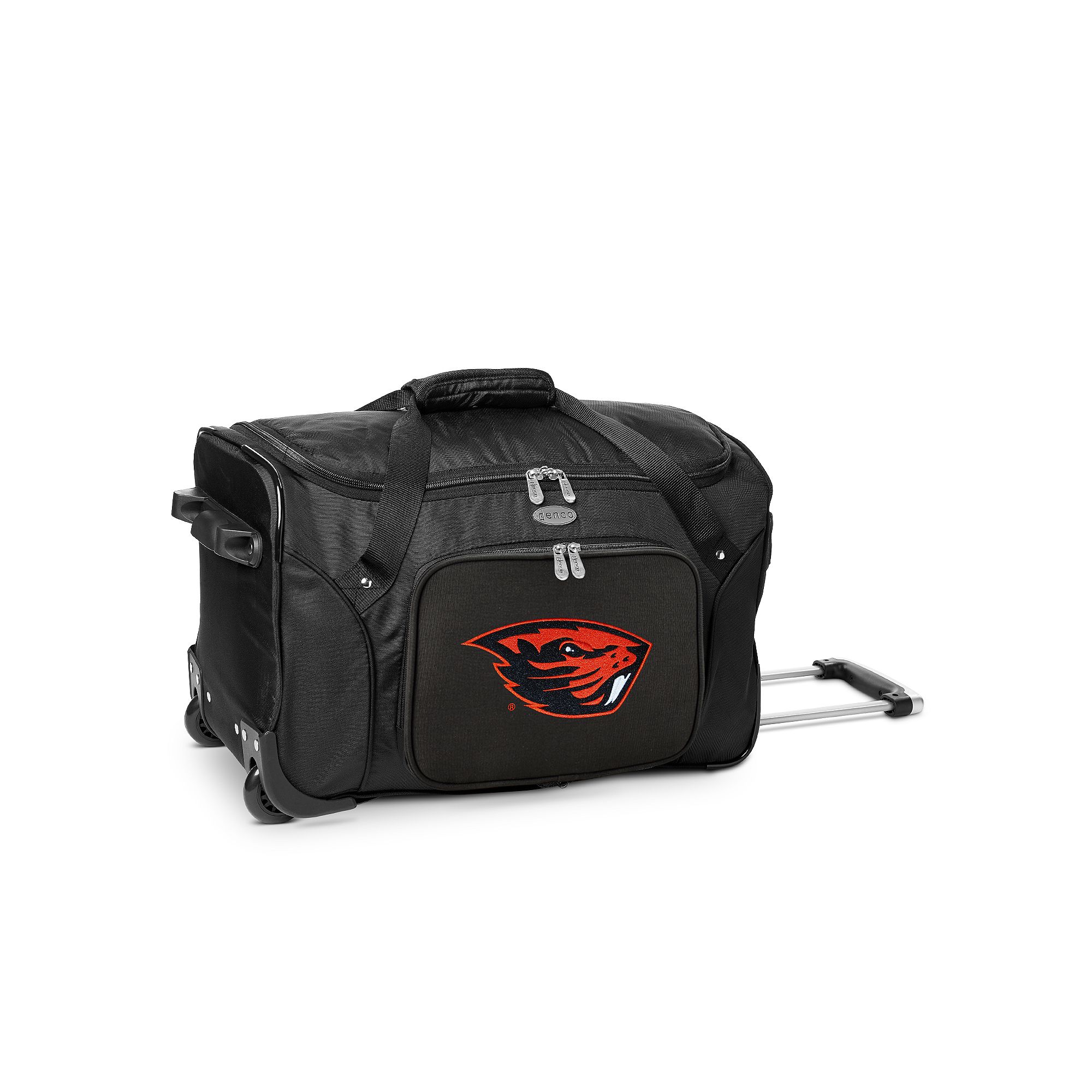 Denco Oregon State Beavers 22-Inch Wheeled Duffel Bag, Team