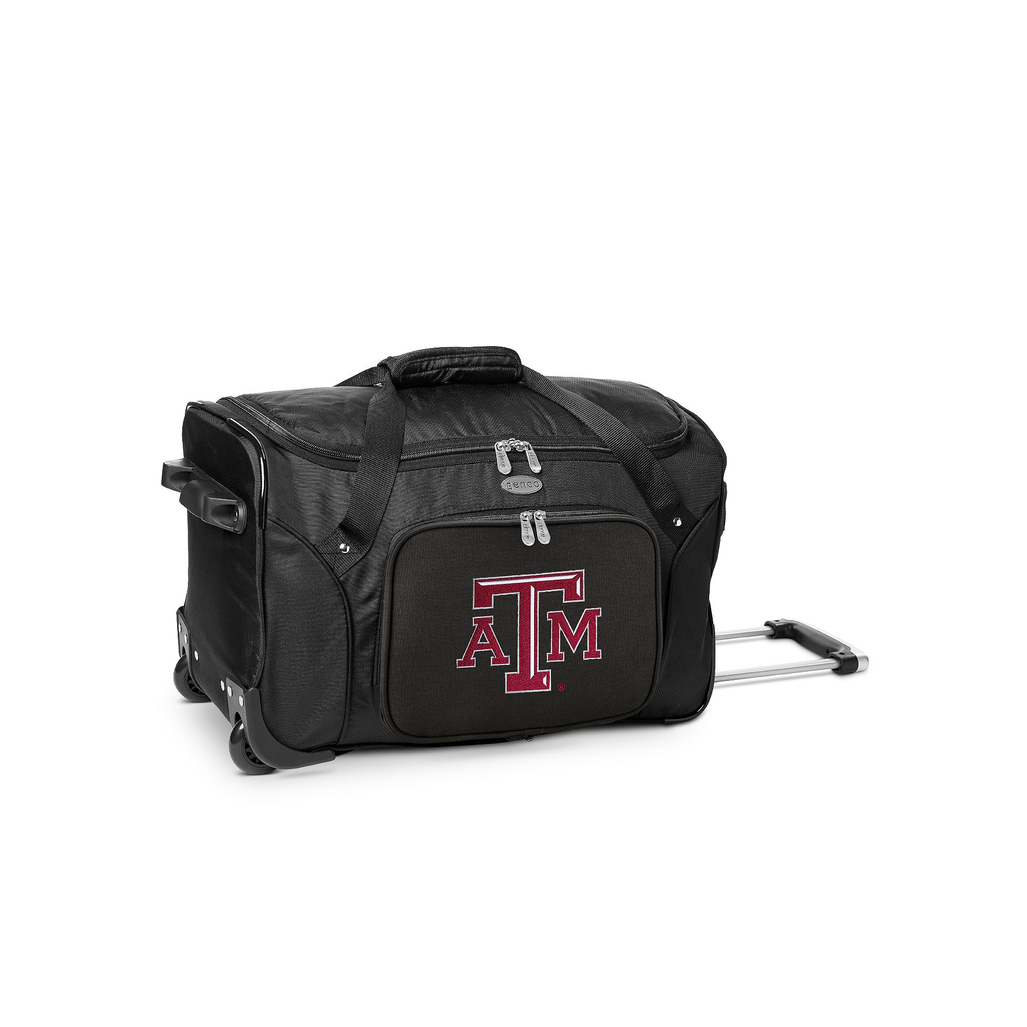 Denco Texas A&M Aggies 22-Inch Wheeled Duffel Bag, Team