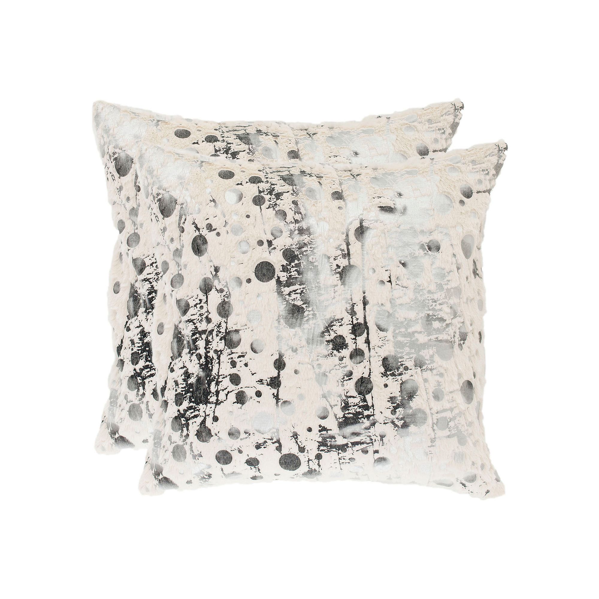 Safavieh 2-piece Nars Throw Pillow Set, White