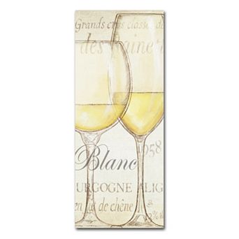 Trademark Fine Art "Les Blancs" Canvas Wall Art by Daphne Brissonnet