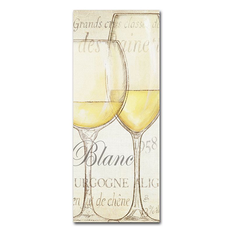 Trademark Fine Art Les Blancs Canvas Wall Art by Daphne Brissonnet, Mu