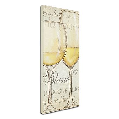 Trademark Fine Art "Les Blancs" Canvas Wall Art by Daphne Brissonnet