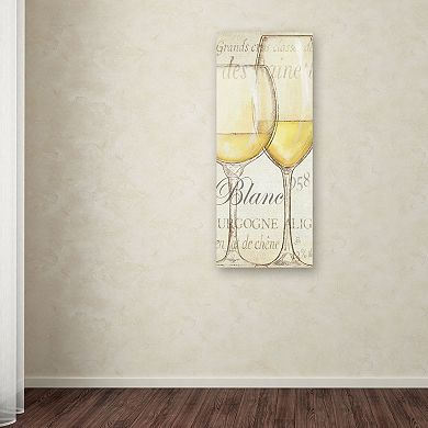 Trademark Fine Art "Les Blancs" Canvas Wall Art by Daphne Brissonnet