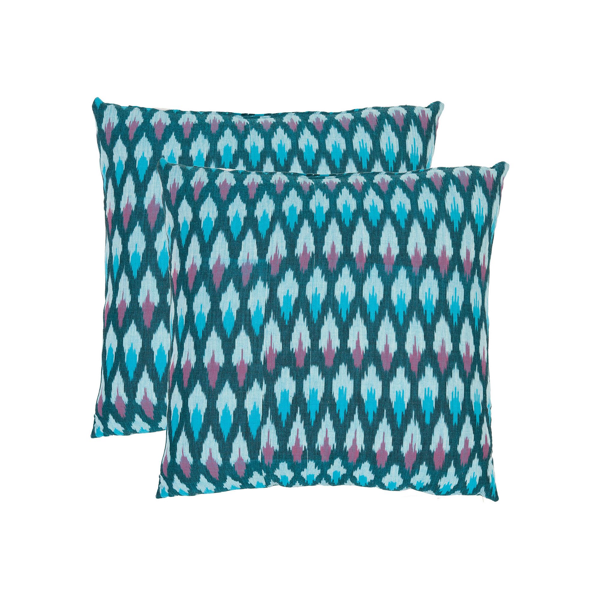Safavieh 2-piece Luca Throw Pillow Set, Blue