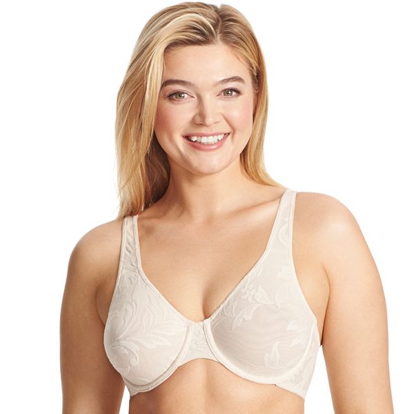 Olga Bra Sheer Tapestry FullFigure Minimizer Bra GI17841A
