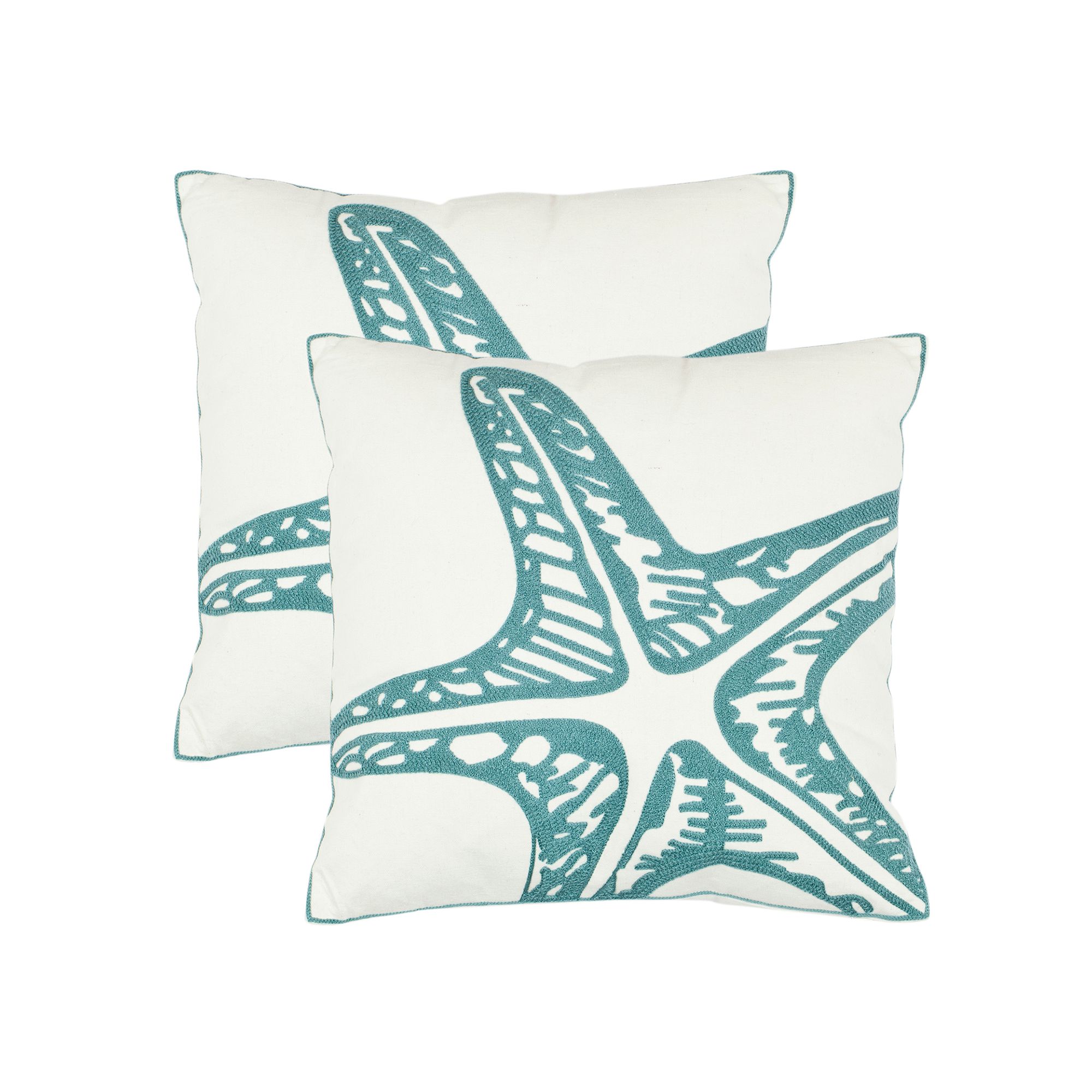 Safavieh 2-piece Whitney Throw Pillow Set, Blue