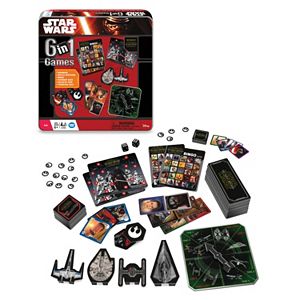 Star Wars: Episode VII The Force Awakens 6-in-1 Game Tin