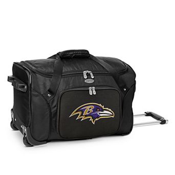 Denco Baltimore Ravens 22-Inch Wheeled Duffel Bag
