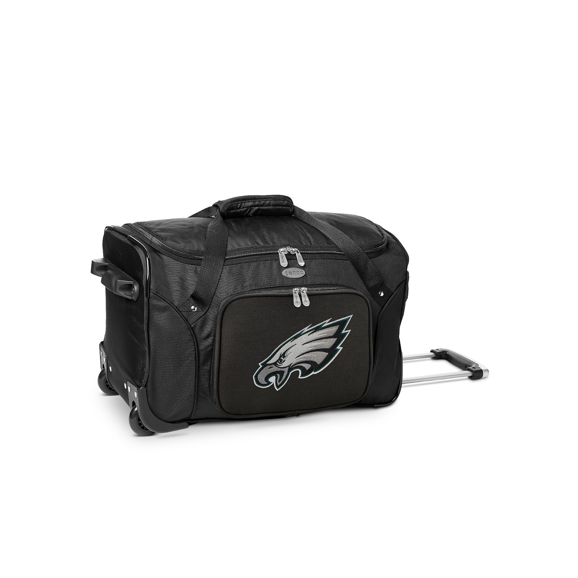 Denco Philadelphia Eagles 22-Inch Wheeled Duffel Bag, Team