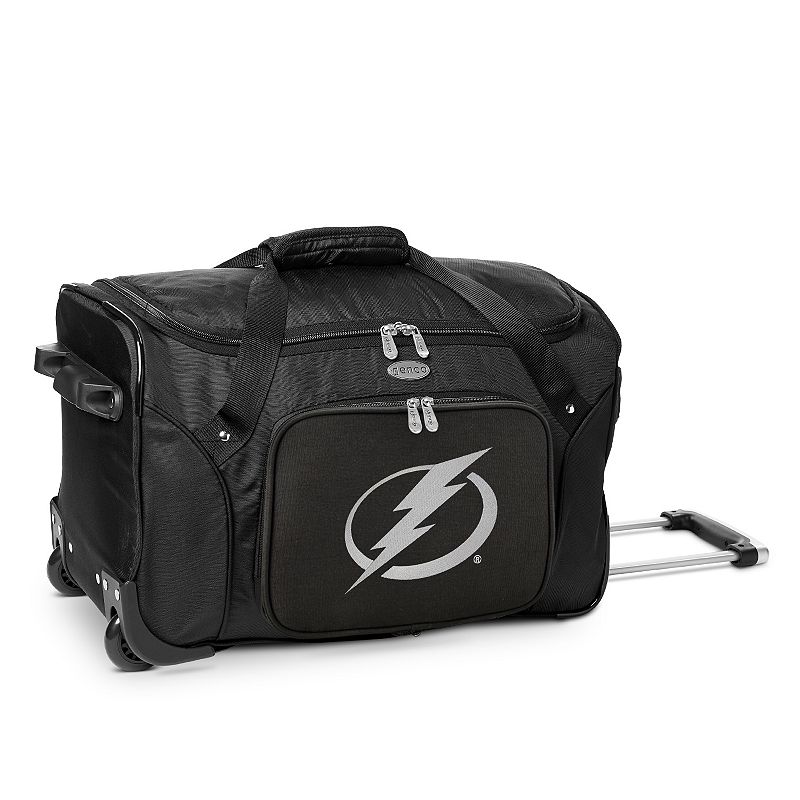 Denco Tampa Bay Lightning 22-Inch Wheeled Duffel Bag, Lgh Team