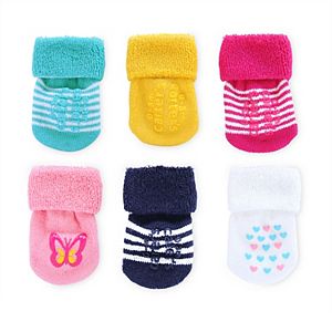 Baby Carter's 6-pk. French Terry Socks