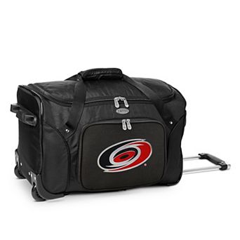 Denco Carolina Hurricanes 22-Inch Wheeled Duffel Bag