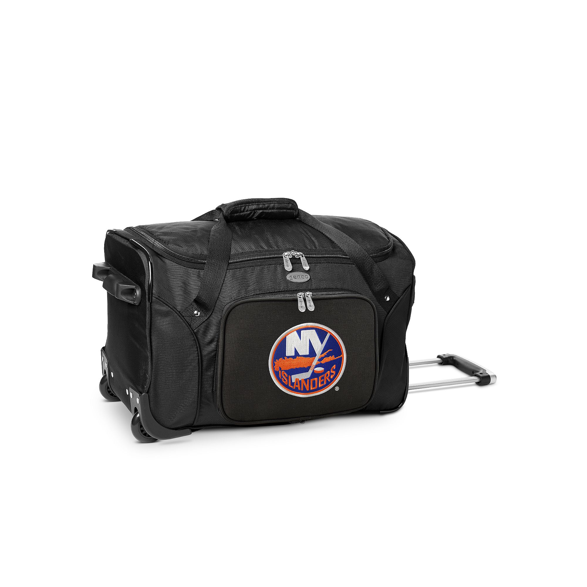 Denco New York Islanders 22-Inch Wheeled Duffel Bag, Isl Team