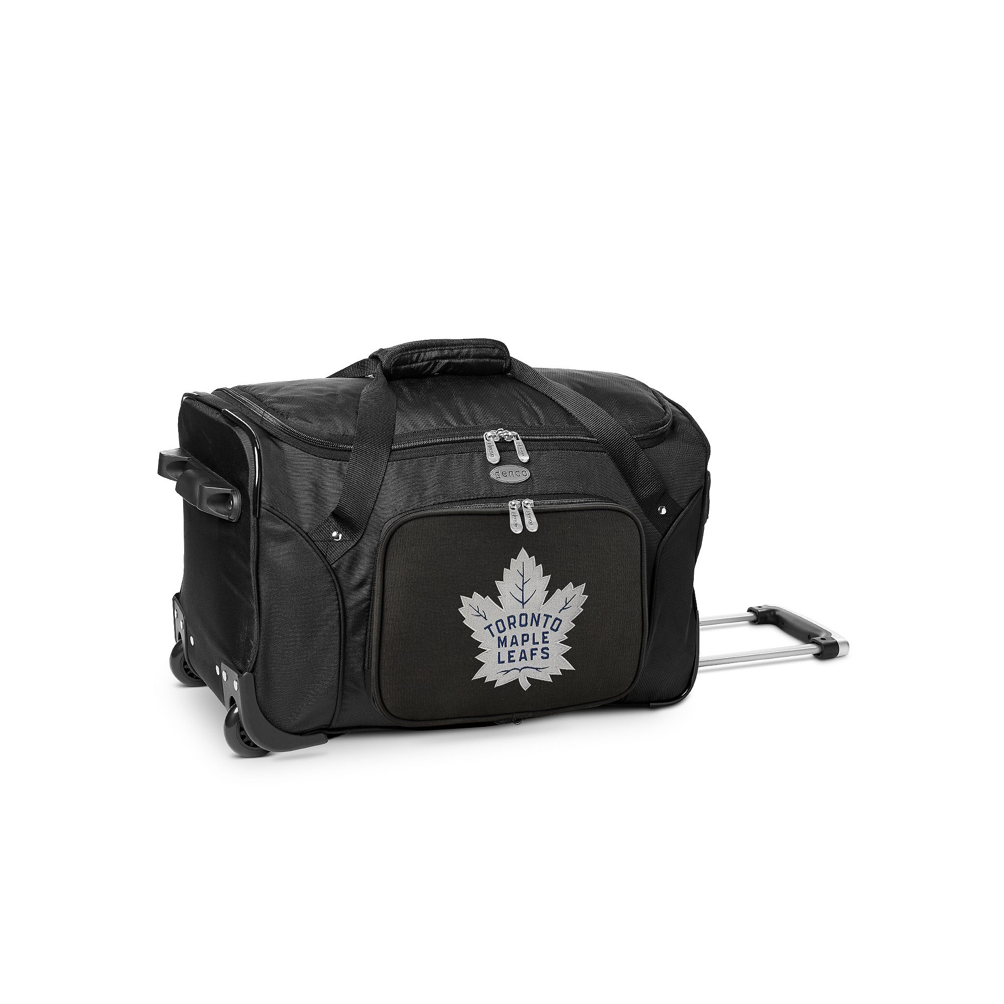 Denco Toronto Maple Leafs 22-Inch Wheeled Duffel Bag, Mpl Team