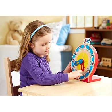 Melissa & Doug Turn & Tell Clock