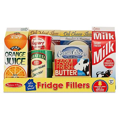 Let's Play House! Fridge Groceries Play Set by Melissa & Doug
