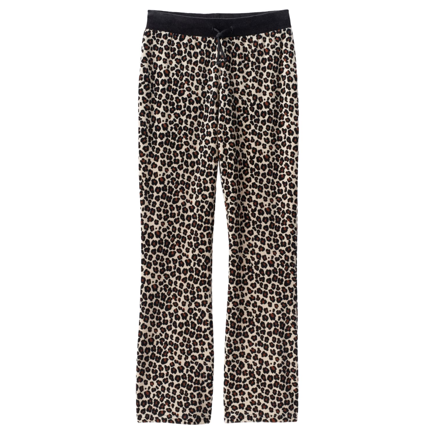 Juicy Couture Leopard Print Velour Pants