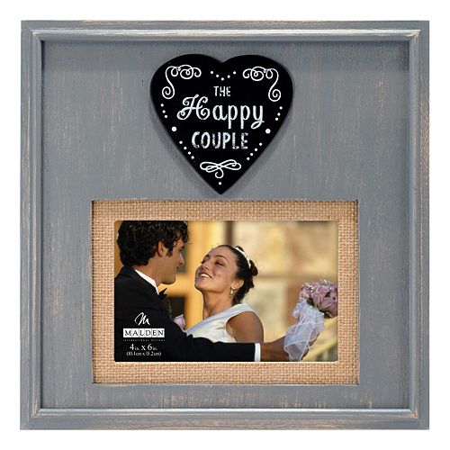 Malden ”The Happy Couple” 4” x 6” Frame