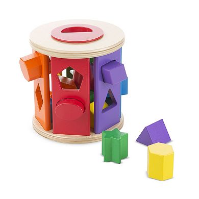 Melissa & Doug Shape Sorting Drum