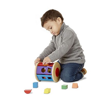 Melissa & Doug Shape Sorting Drum