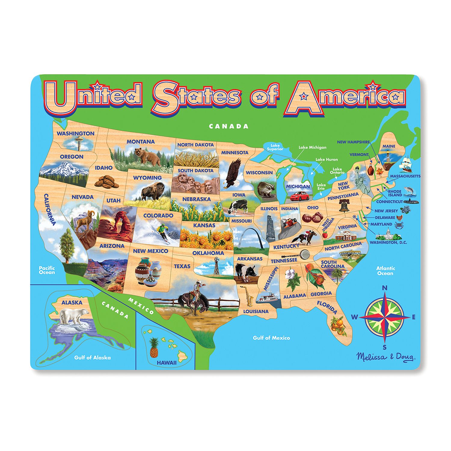 melissa and doug puzzles canada