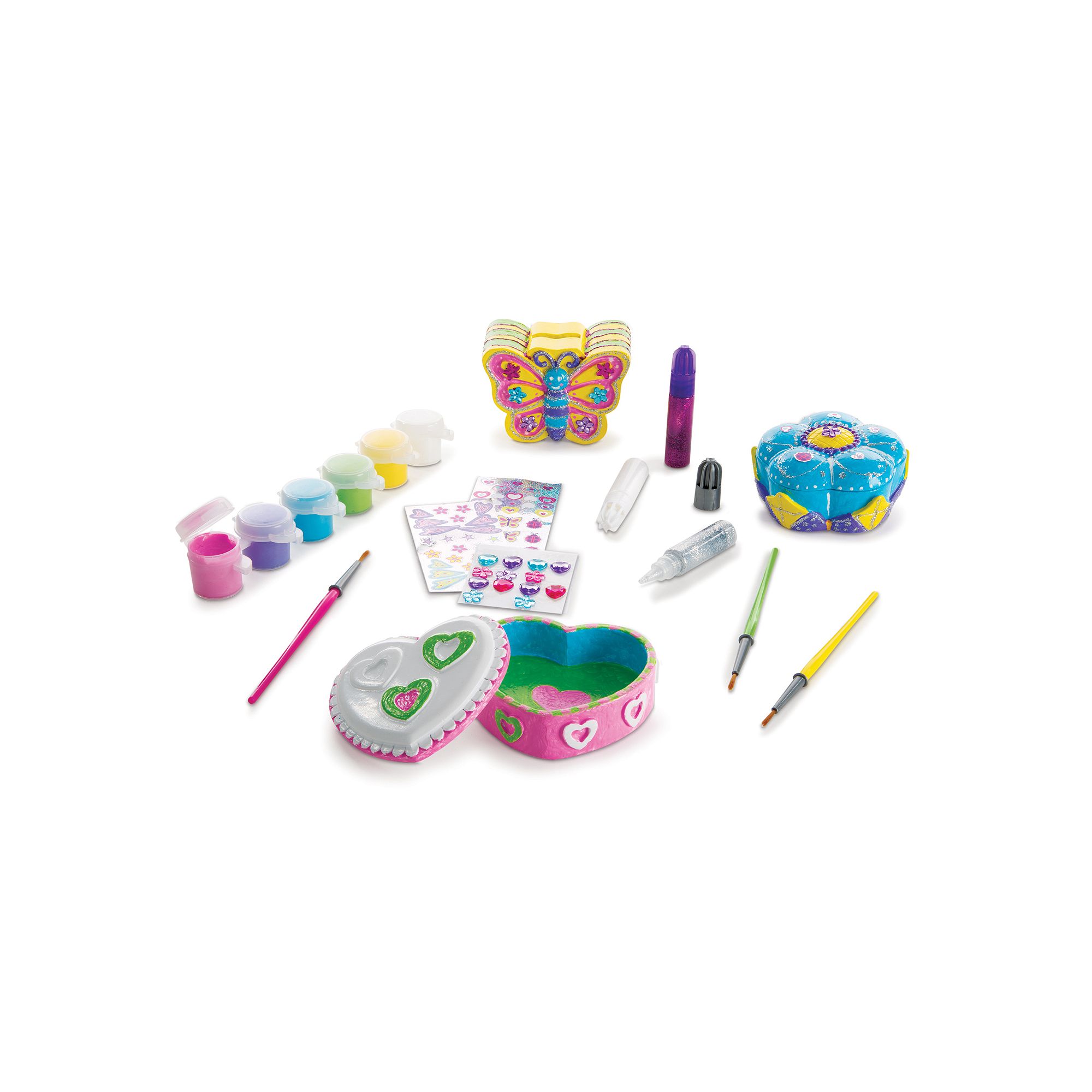 Melissa & Doug Decorate-Your-Own Favorite Things Craft Set, Multicolor