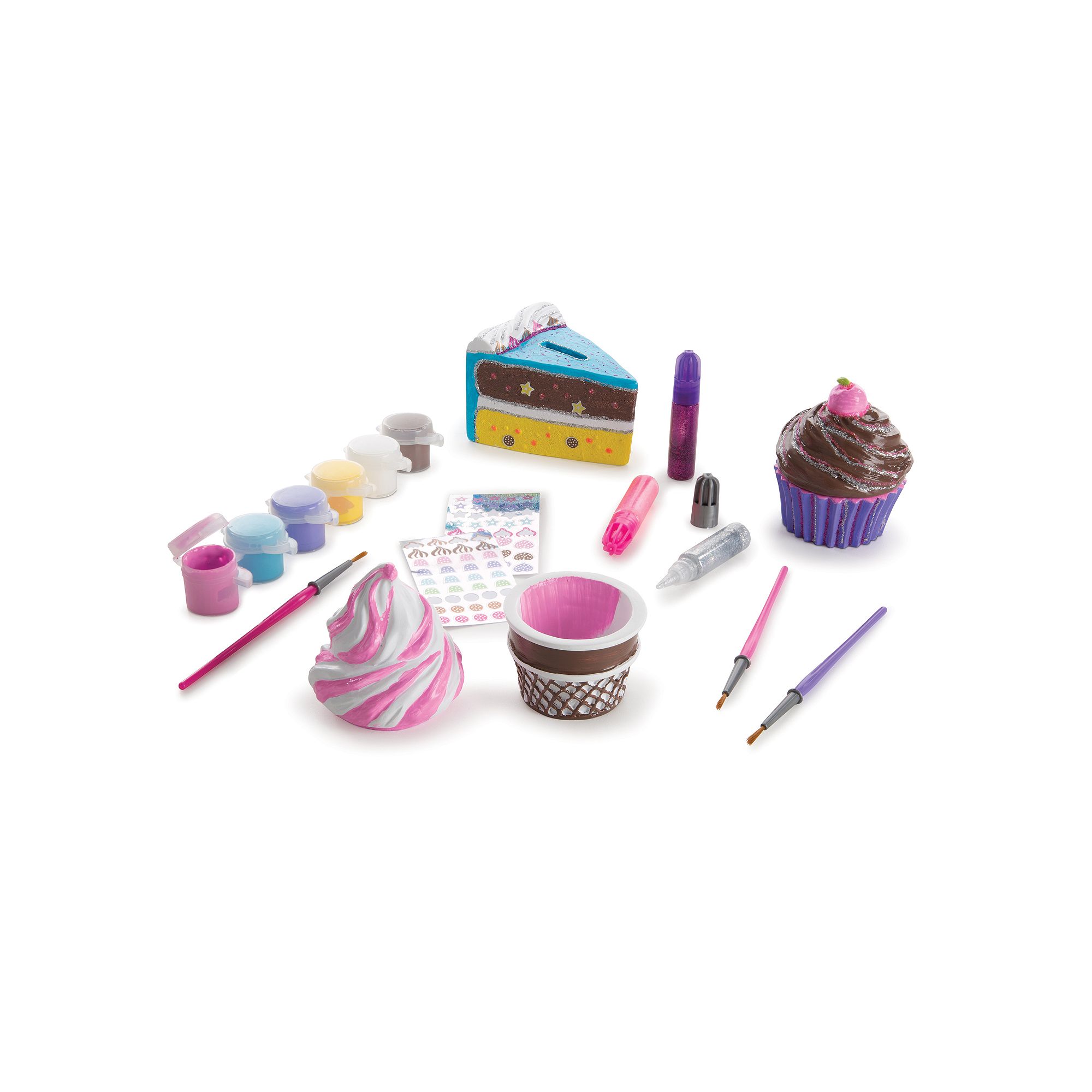 Melissa & Doug Decorate-Your-Own Sweets Craft Set, Multicolor