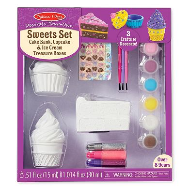 Melissa & Doug Decorate-Your-Own Sweets Craft Set
