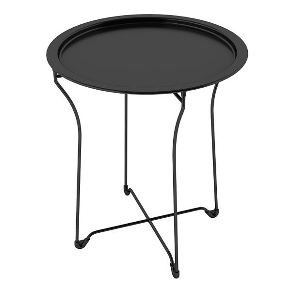dar Round Metal Side Table