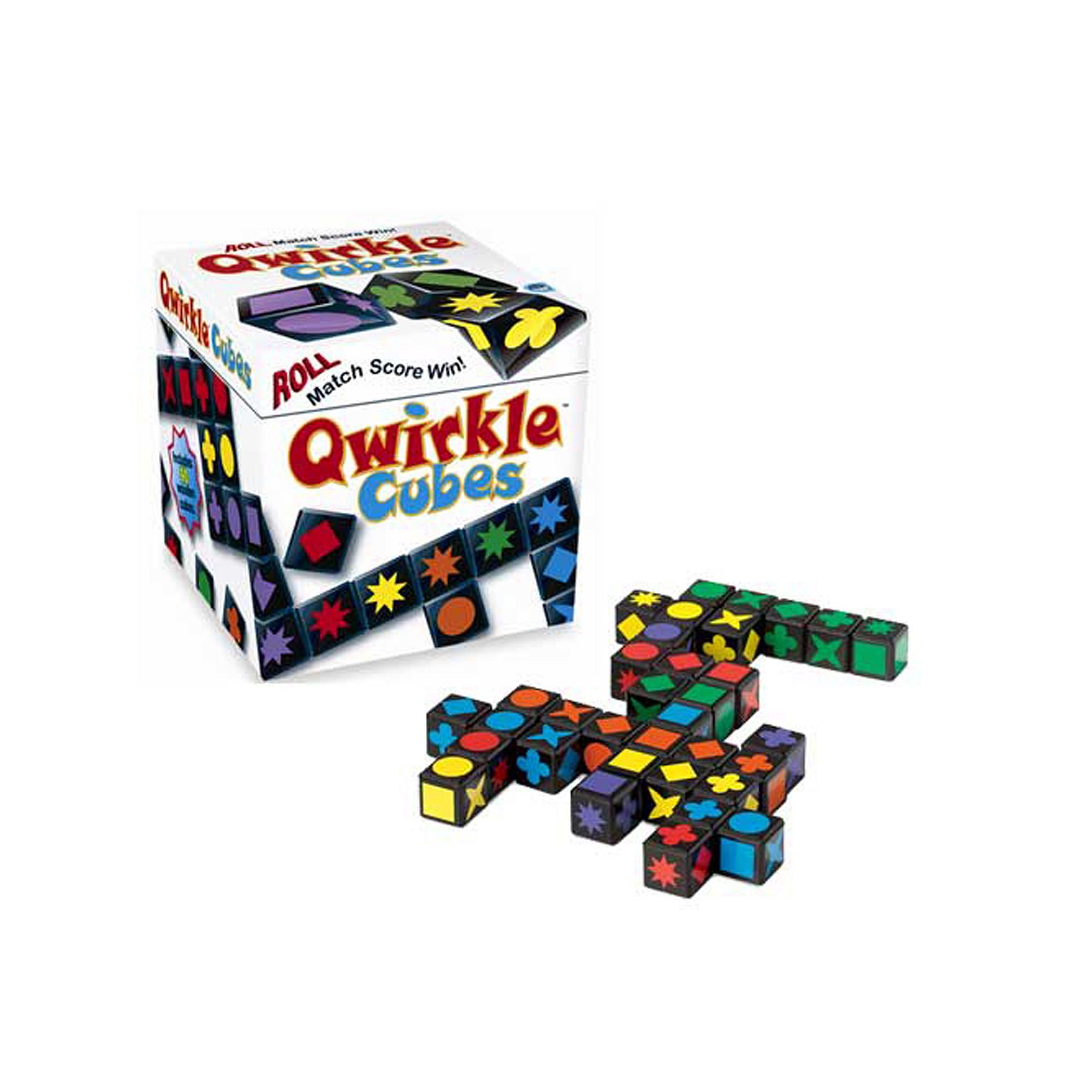 Qwirkle Cubes Game by MindWare, Multi