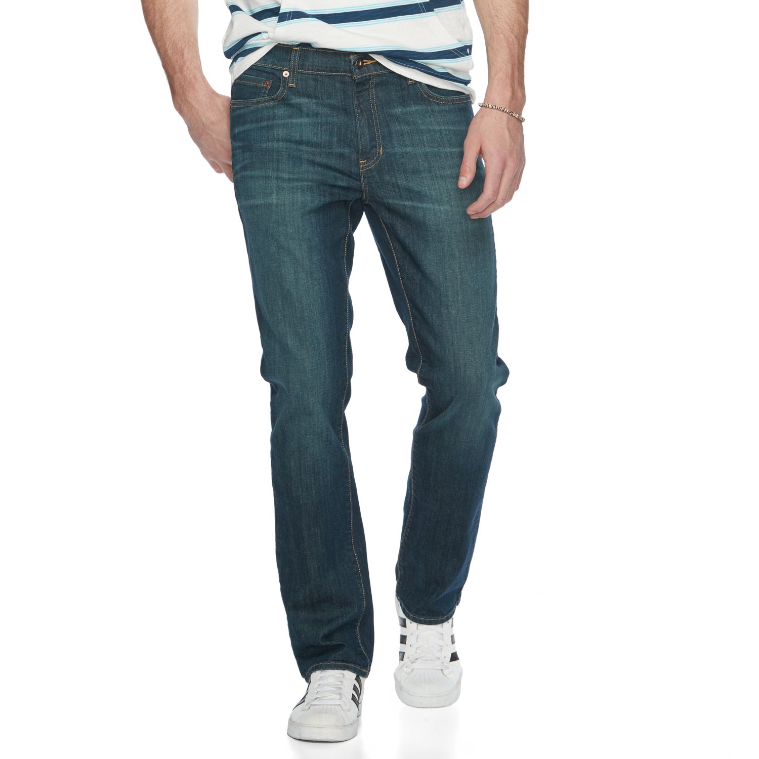 urban pipeline slim straight jeans