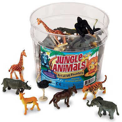 Learning Resources 60-pc. Jungle Animals 