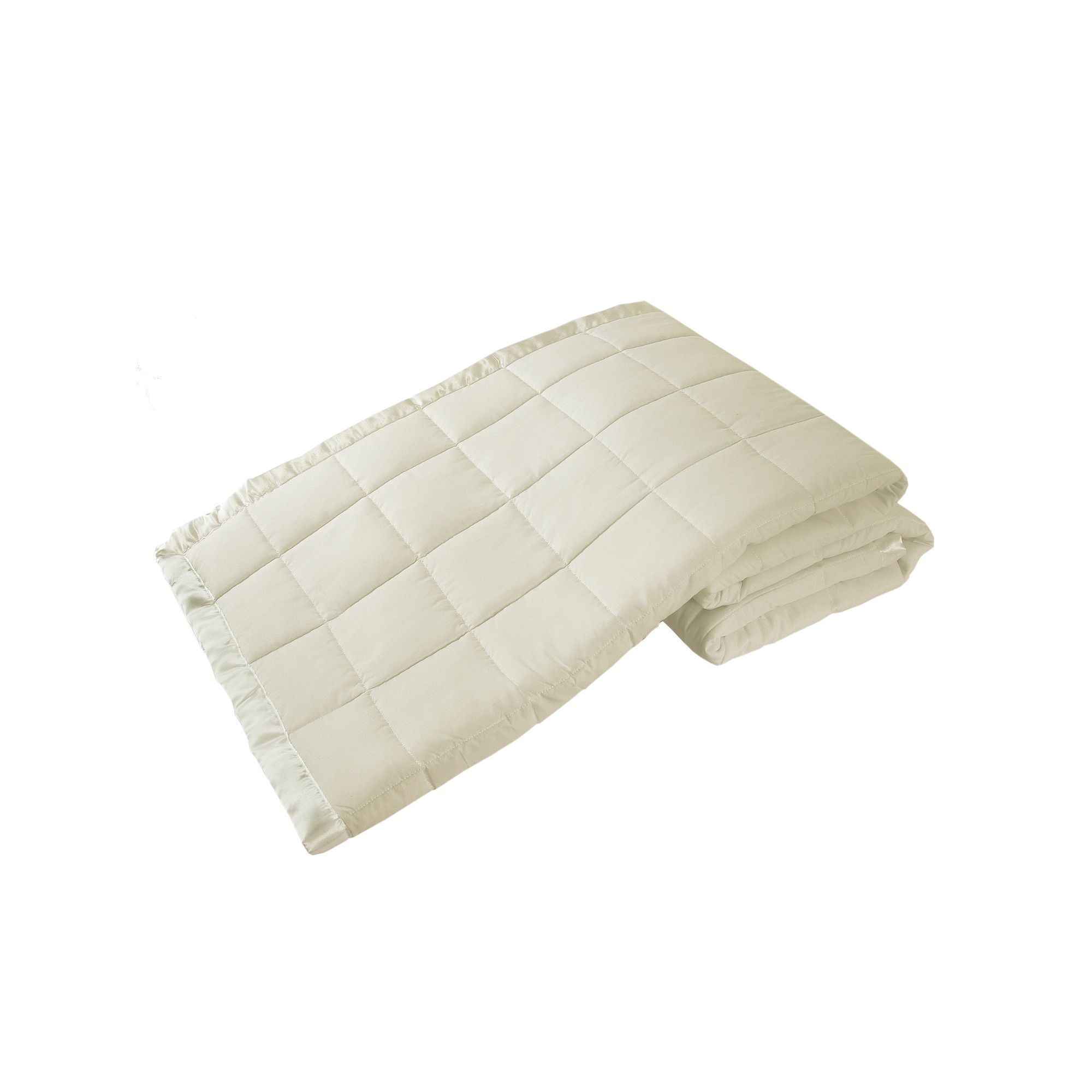 Grand Collection Down-Alternative Solid Blanket, Ivory