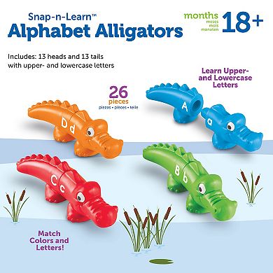 Snap-n-Learn Alphabet Alligators by Learning Resources