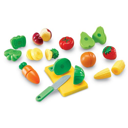 Learning Resources Pretend & Play Sliceable Fruits & Veggies