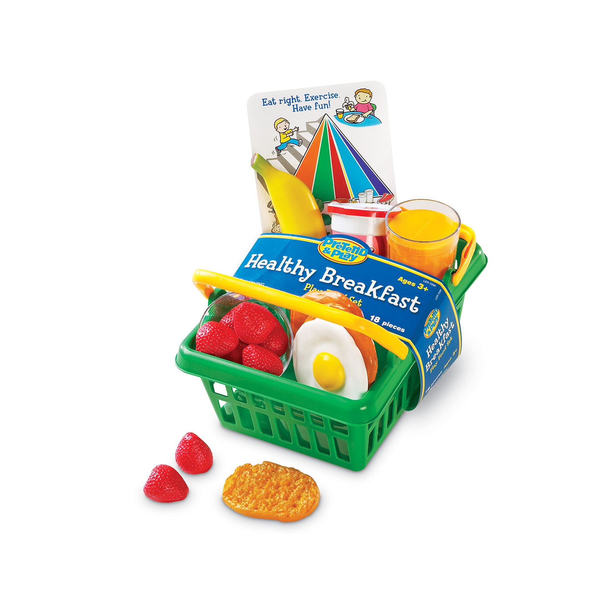 Learning Resources Pretend & Play Healthy Breakfast Set, Multi