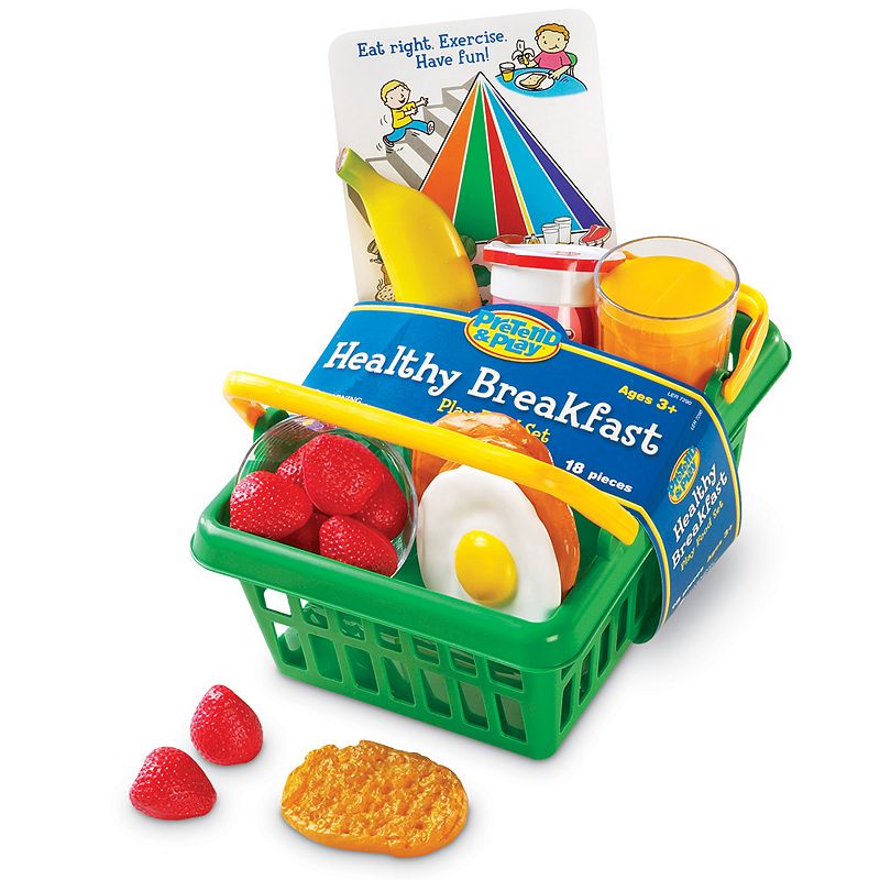 Learning Resources Pretend & Play Healthy Breakfast Set, Multicolor