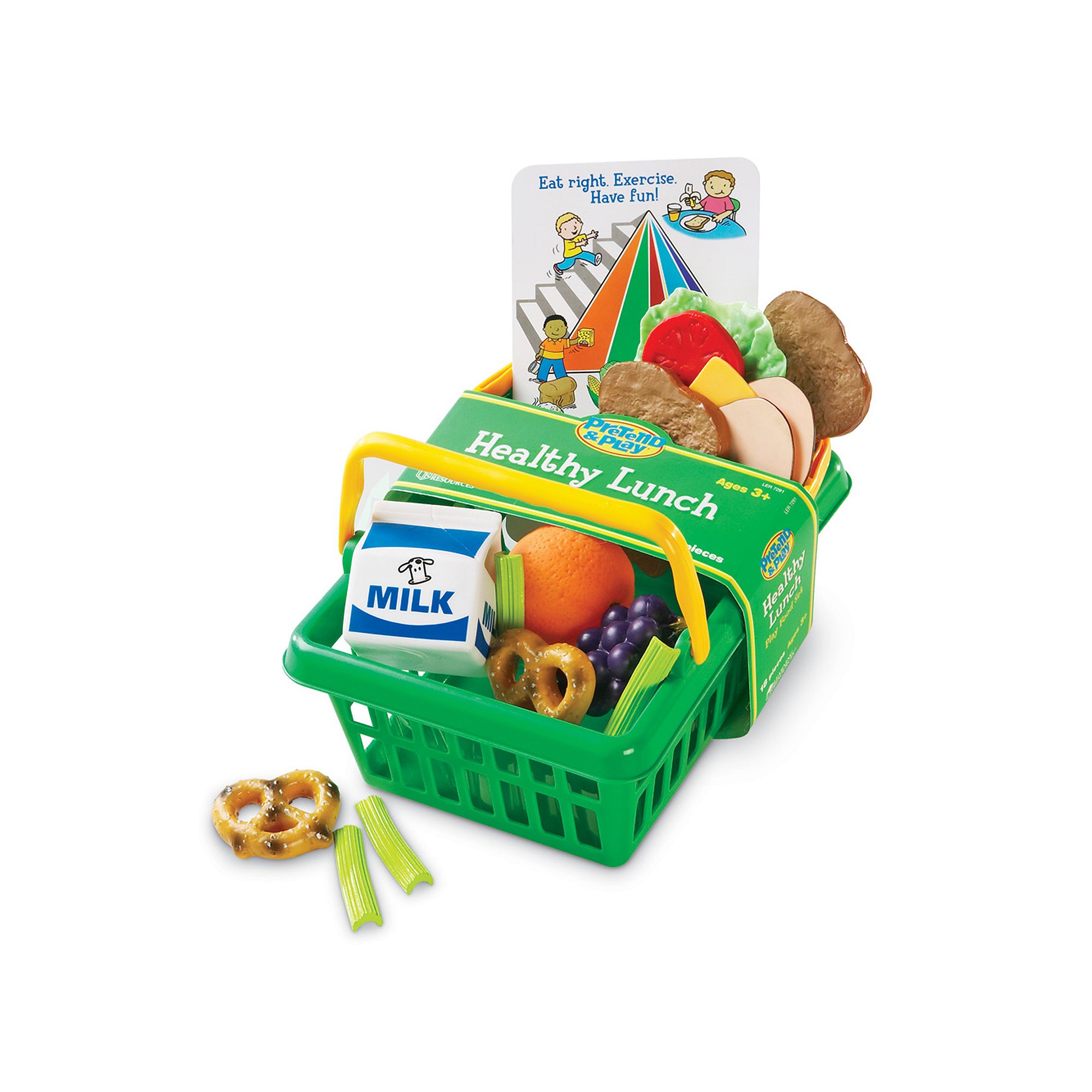 Learning Resources Pretend & Play Healthy Lunch Set, Multi