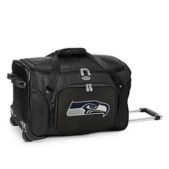 Denco Seattle Seahawks 22-Inch Wheeled Duffel Bag