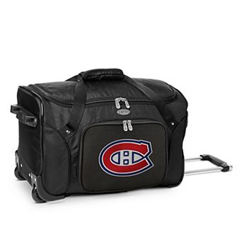 Denco Montreal Canadiens 22-Inch Wheeled Duffel Bag