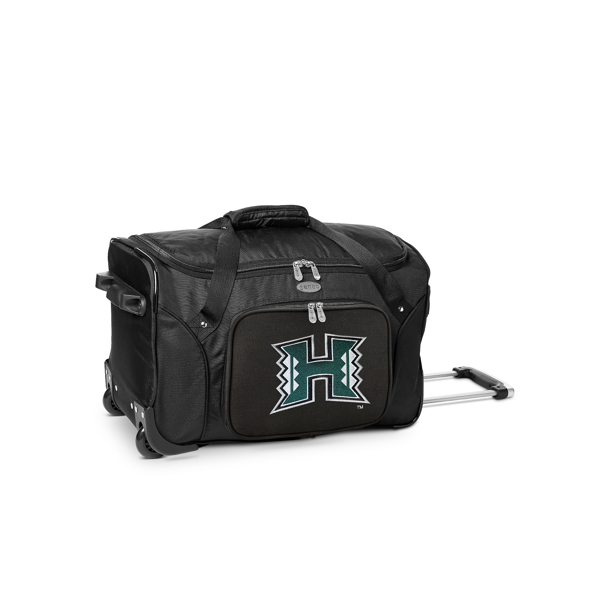 Denco Hawaii Warriors 22-Inch Wheeled Duffel Bag, Hwi Team